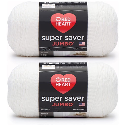 red heart yarn super saver jumbo