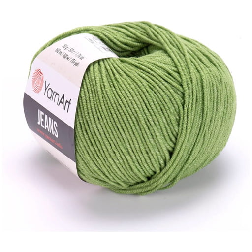yarnart jeans green yarn